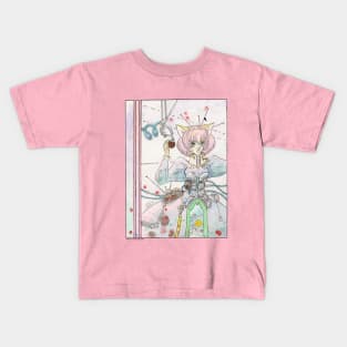 Catgirl Idol Kids T-Shirt